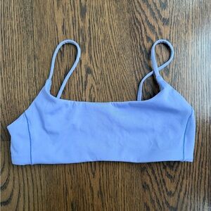 Left On Friday Pool Days Top in Riptide (Periwinkle)